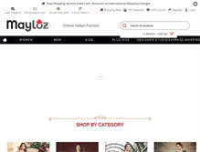 Tablet Screenshot of mayloz.com